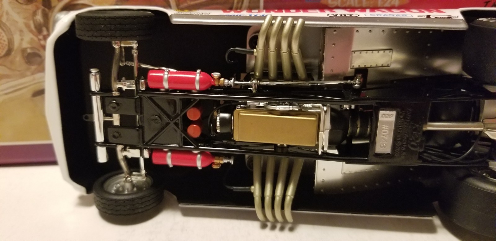 Don Schumacher “WONDER WAGON” Barracuda Funny Car 1/24 1320 FLOPPERS “RARE”