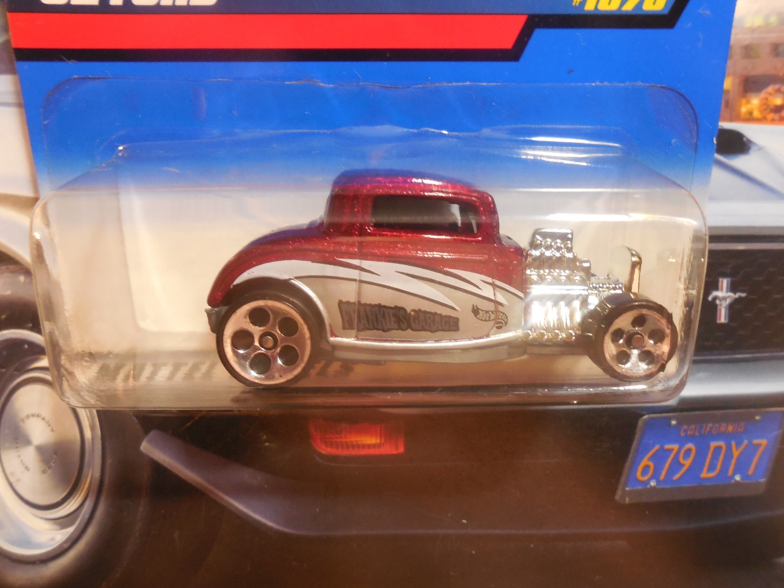 Hot Wheels ’32 Ford Lot 4 COOL CLASSICS RED EDITION FLAMES UNO RAT ROD FREE SHIP