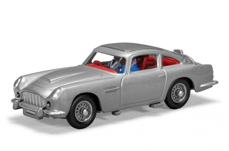 CORGI TOYS 1/46 JAMES BOND 007 GOLDFINGER 1963 ASTON MARTIN DB5 SILVER RT26101S
