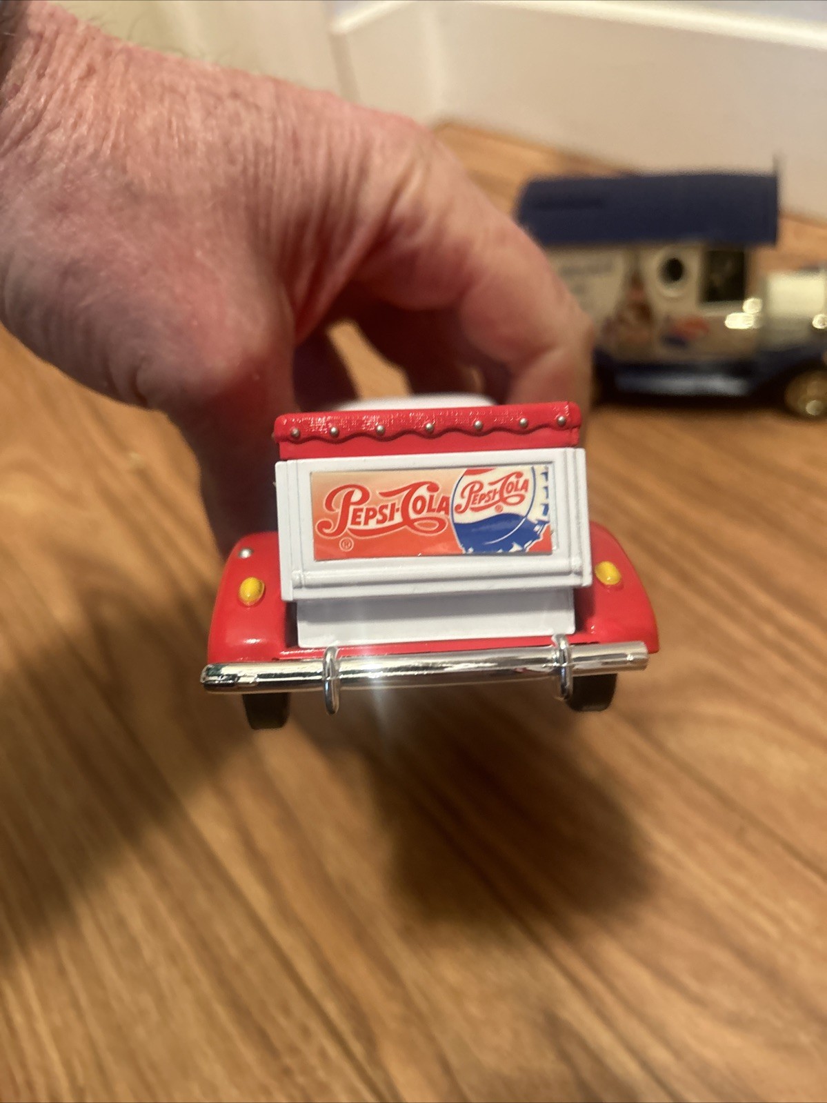 Golden Wheels Diecast 1940 Ford Pickup Delivery Truck & Pepsi Truck Bank