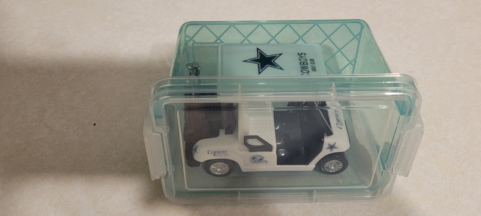 DALLAS COWBOYS custom GOLF CART diecast/ plastic car truck