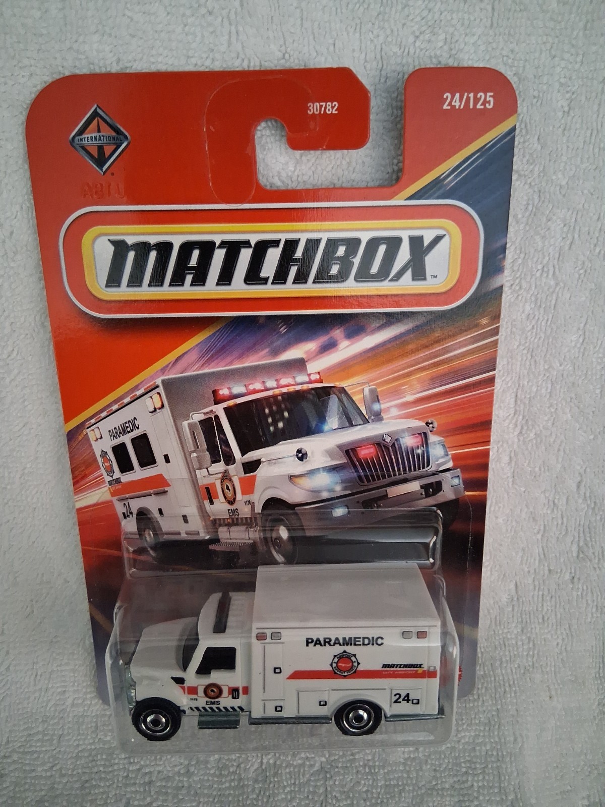 Matchbox Paramedic Emergency Airport Support Mint Metal Die Cast New 1/64 Scale