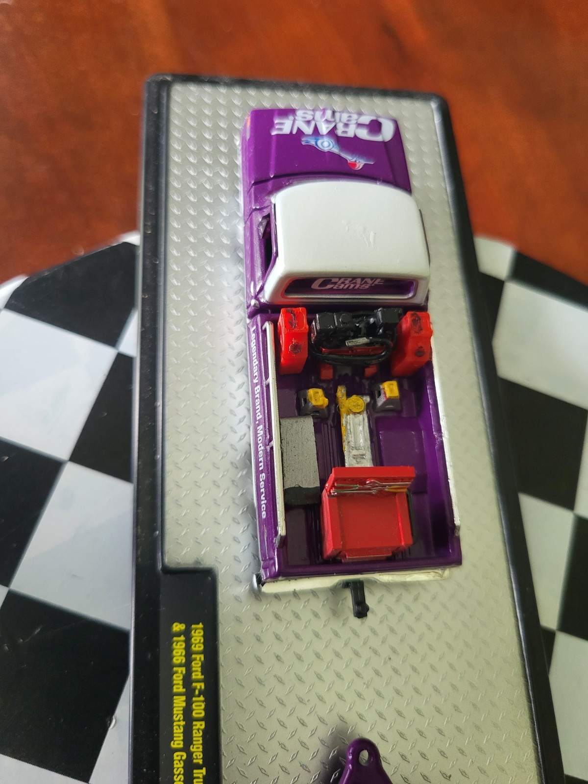 m2 Custom Purple Hornies Flow tech 69 Ford F100 Ranger Truck & 66 Ford Mustang