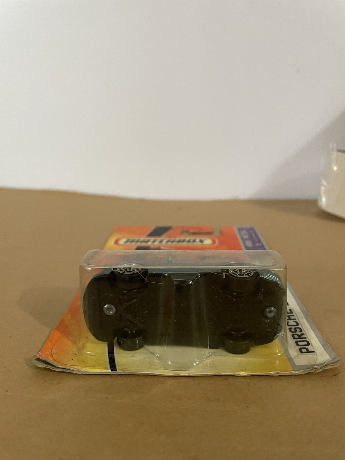 Matchbox Porsche 911 Turbo Light Blue 2007 MBX Metal BAD CARD