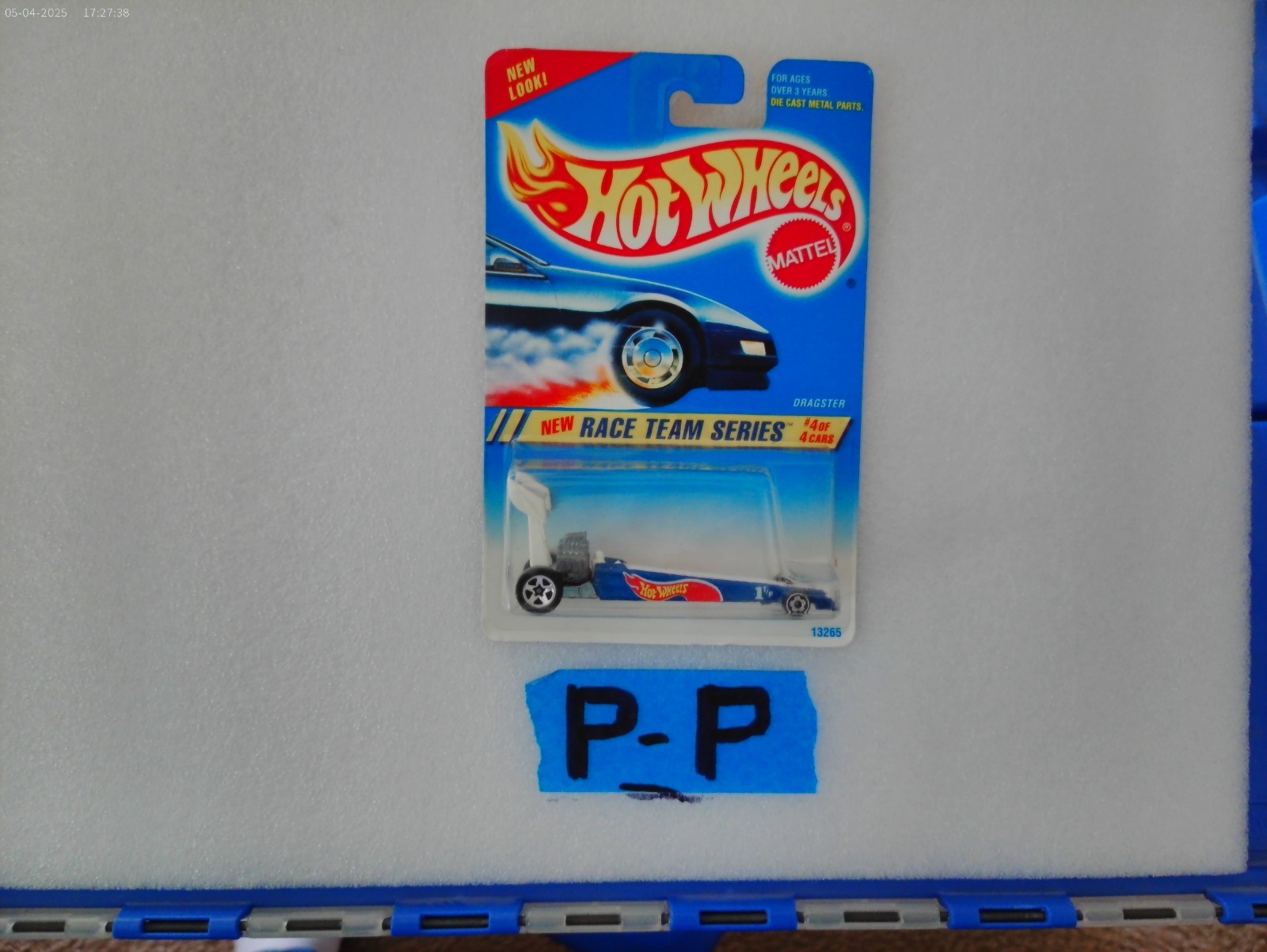 HOT WHEELS RACE CAR TEAM SERIES DRAGSTER 4/4 NEW 1:64 HW P-P