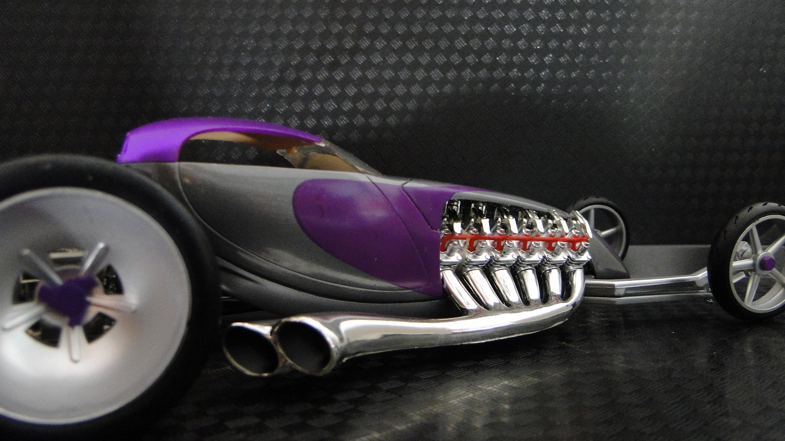 1933Ford Hot Rod Race Car1 18Chopped12Dragster24Custom Built Metal Body GT Model
