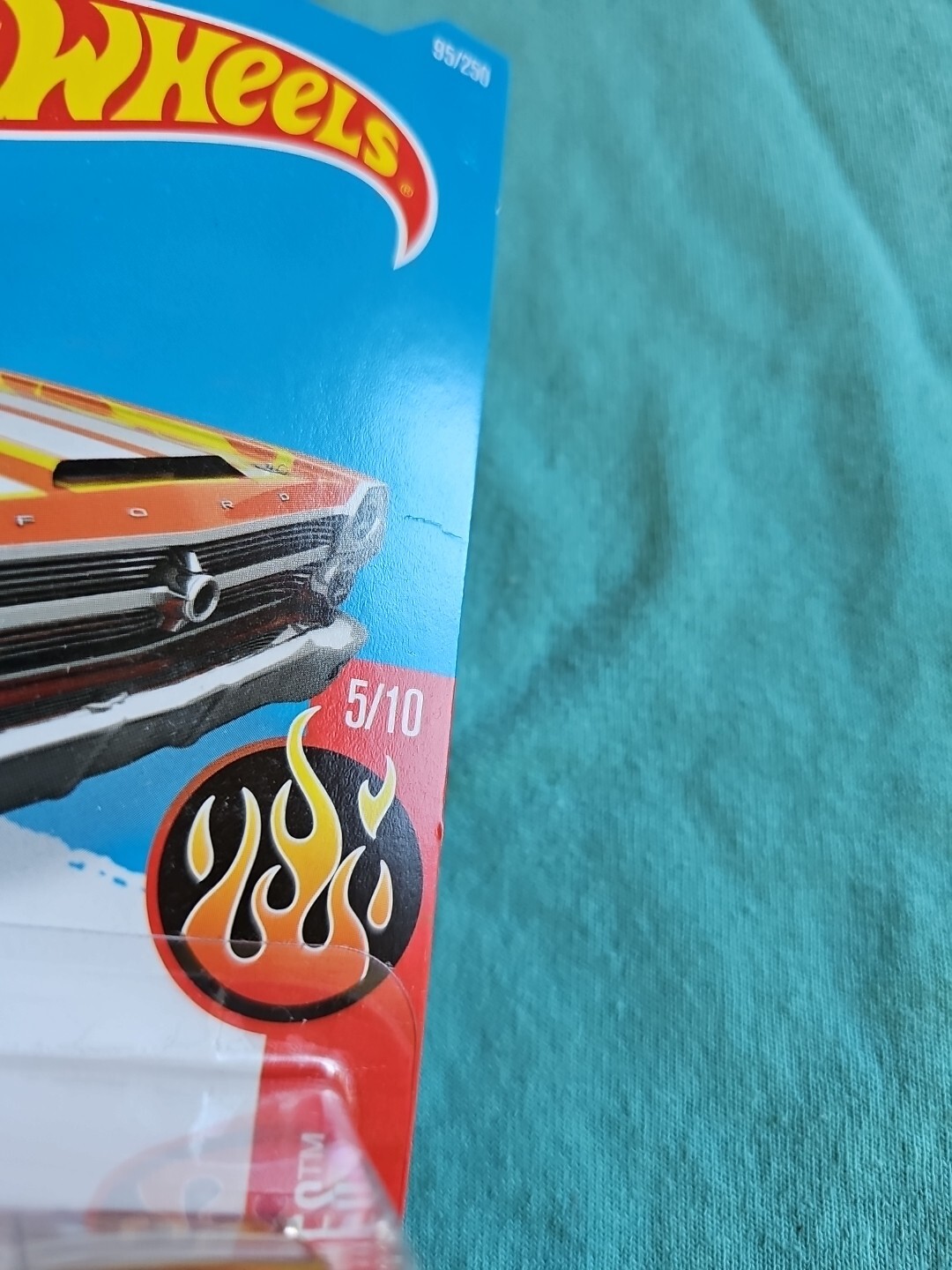 2016 Hot Wheels 66 FORD 427 FAIRLANE Orang 95/250 LITTLE BEND Flames KMART COLOR