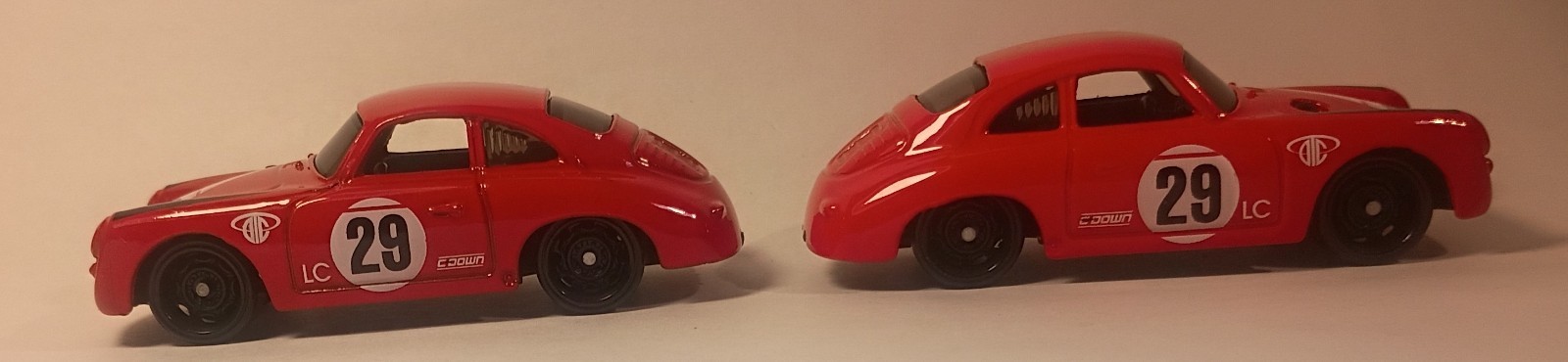 Hot Wheels Porsche 356 Red #29 Malaysia & Indonesia Variation New w/No Pack