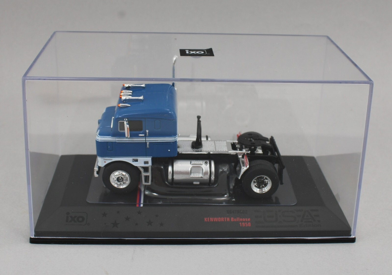 1:64 IXO Models *BLUE & WHITE* 1950 Kenworth Bullnose COE Semi Truck *NIB*