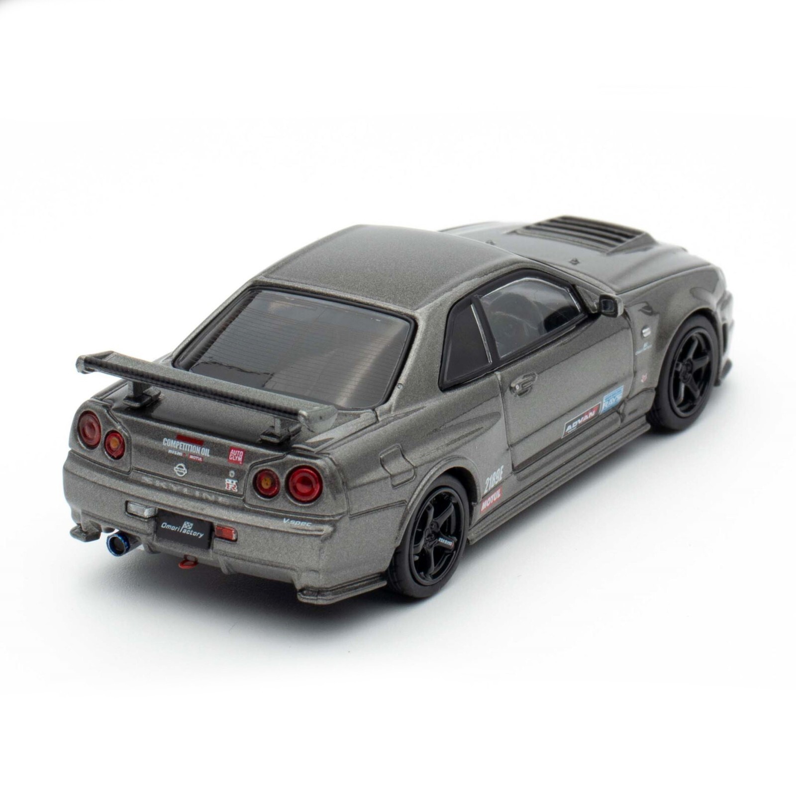 INNO64 NISSAN SKYLINE GT-R R34 OMORI FACTORY CLUBMAN RACE SPEC SEALED