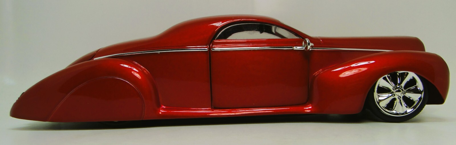 Hot Rod Ford Mecury Merc Chopped Dragster1:18Race Car Racing12Custom24Racer Red