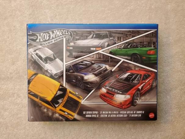 Hot Wheels 2025 Silver Series TOYOTA, MAZDA,NISSAN, HONDA CIVIC, CHOOSE YOUR CAR