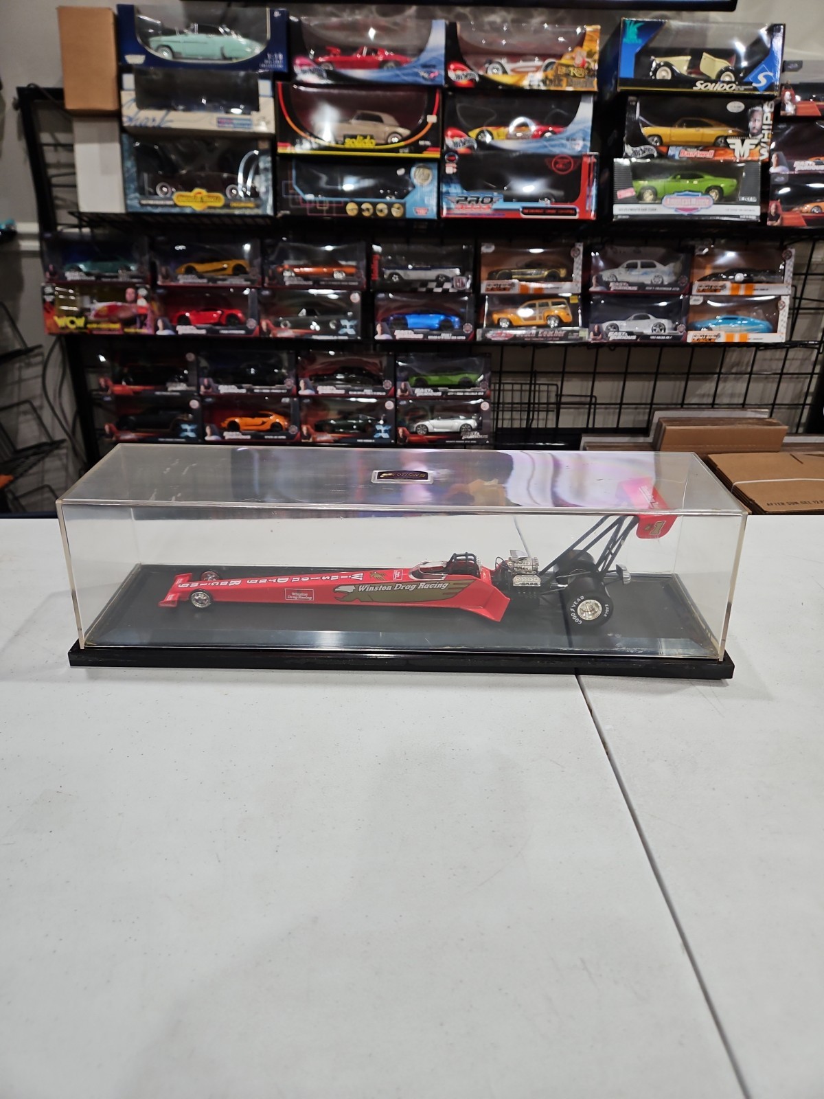 ACTION 1996 WINSTON DRAG RACING TOP FUEL DRAGSTER 1/24 W/ CASE 🇺🇸 SHIPPED