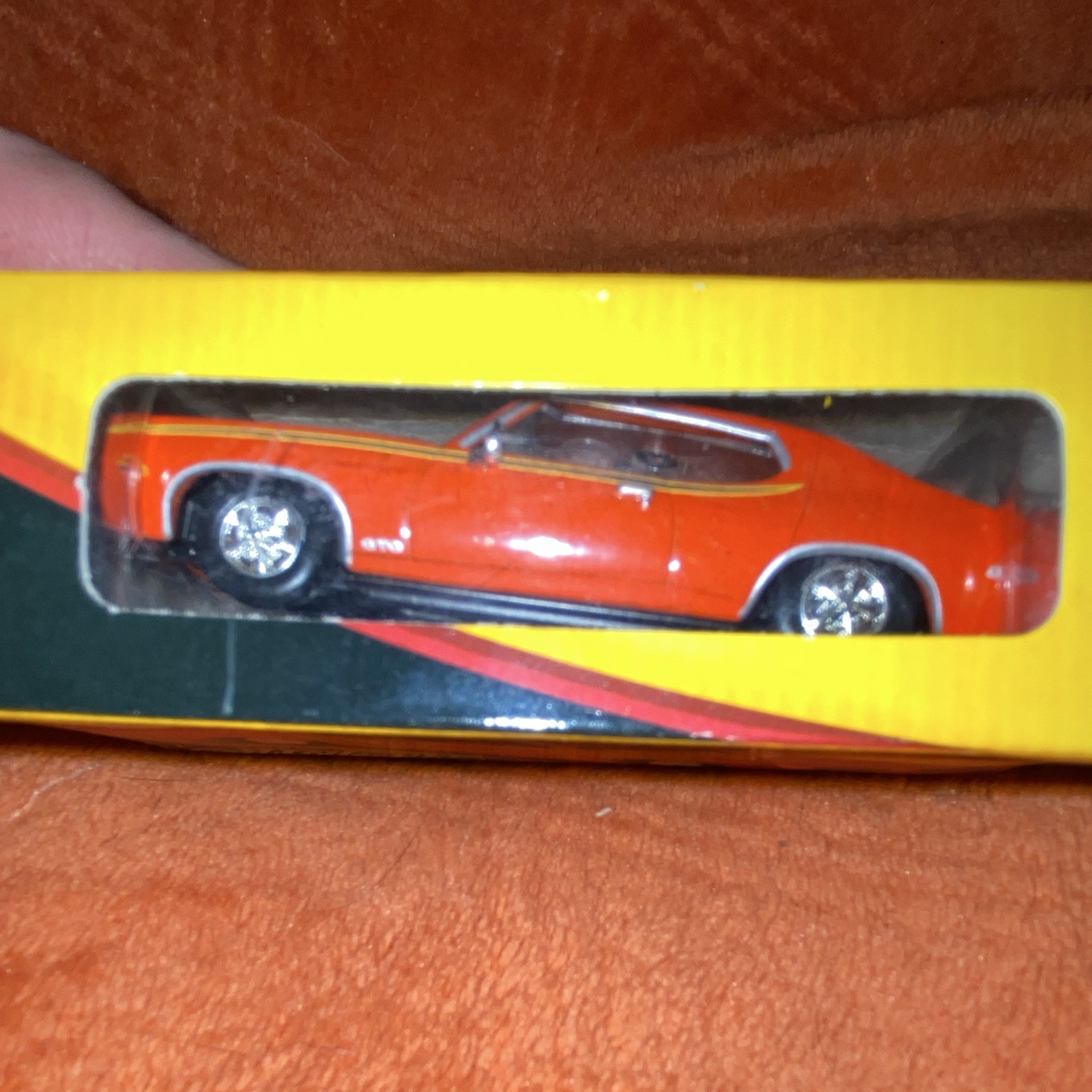 Ertl Collectibles 1:64 1969 Pontiac GTO Judge Orange Diecast Car Unopened Box