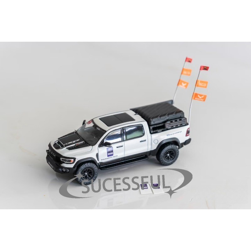 GCD 1:64 RAM Mammoth 1000 Alxa Off-Road Special No.2 Limited 888 HEC Beijing