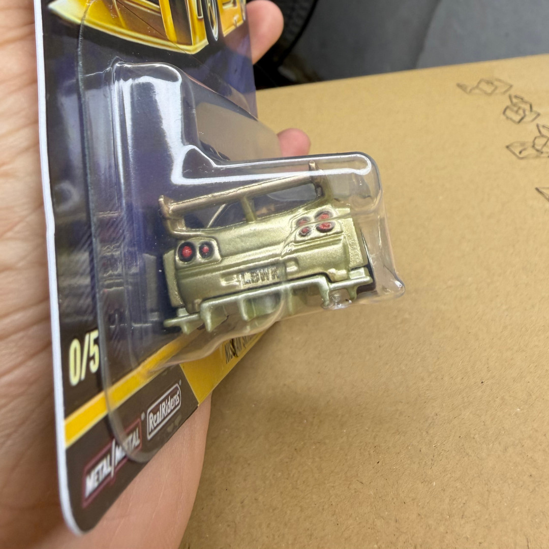 Hot Wheels Aero Styles Gold LBWK LB-ER34 Super Silhouette | Custom CHASE Diecast
