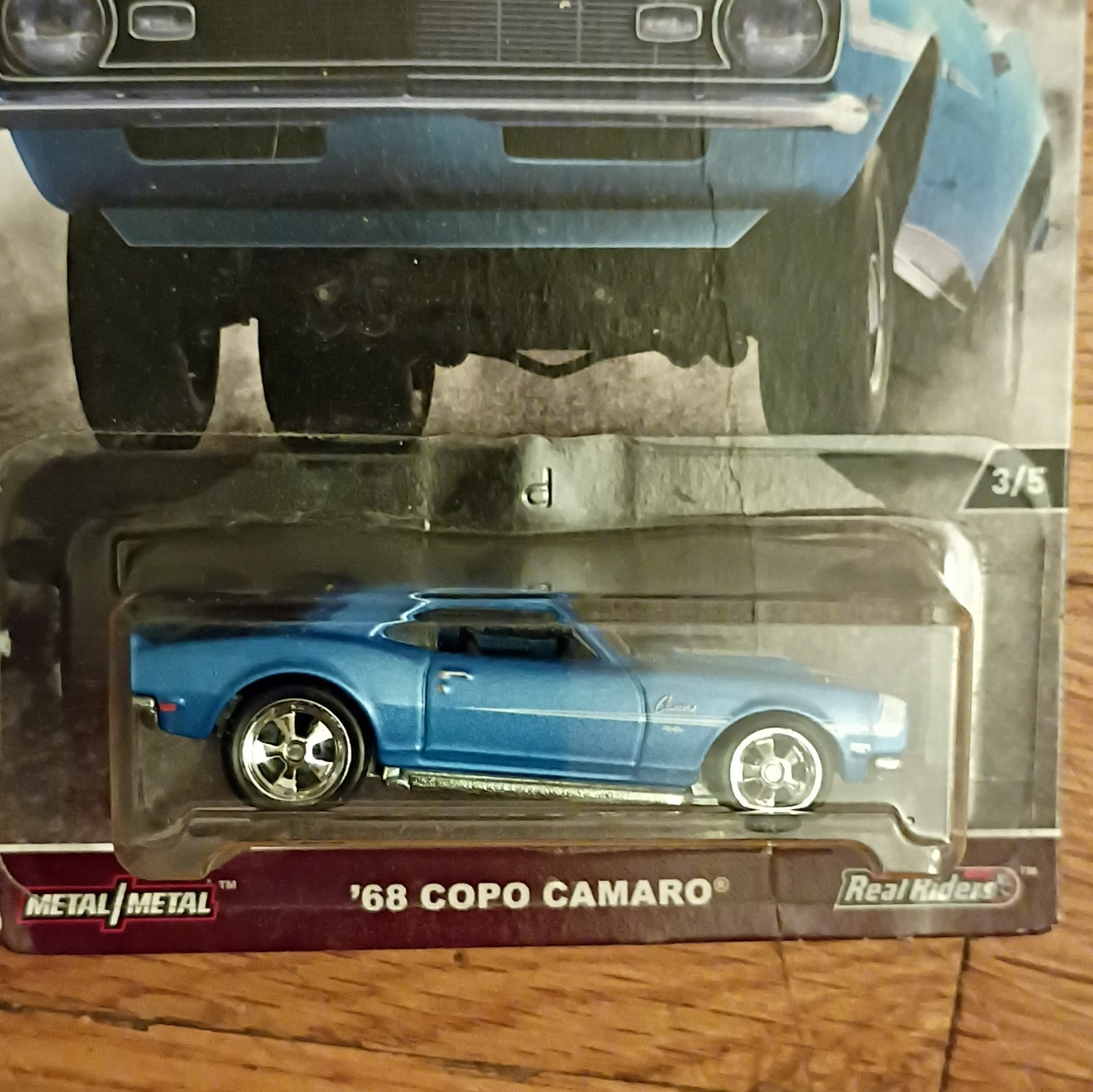 HOT WHEELS CAR CULTURE 2017 REDLINERS 68 COPO CAMARO SS REAL RIDERS
