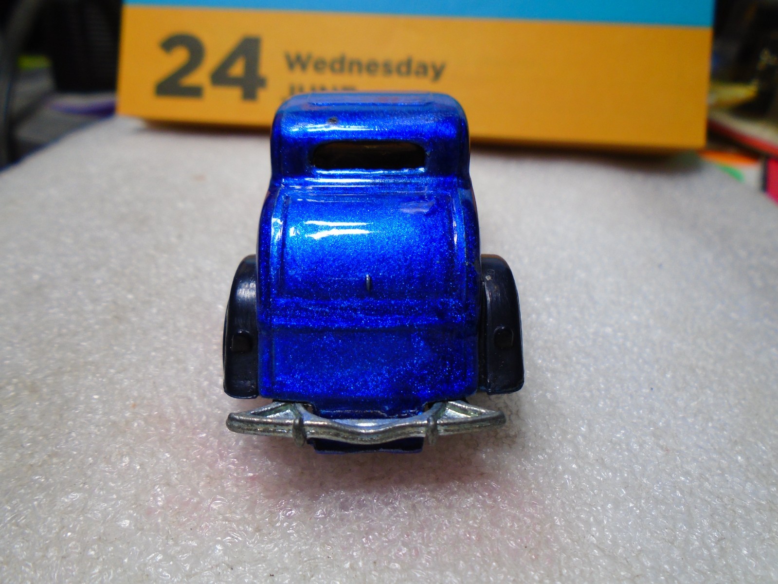 Hot Wheels Loose Blackwalls 3-Window ’34 Blue