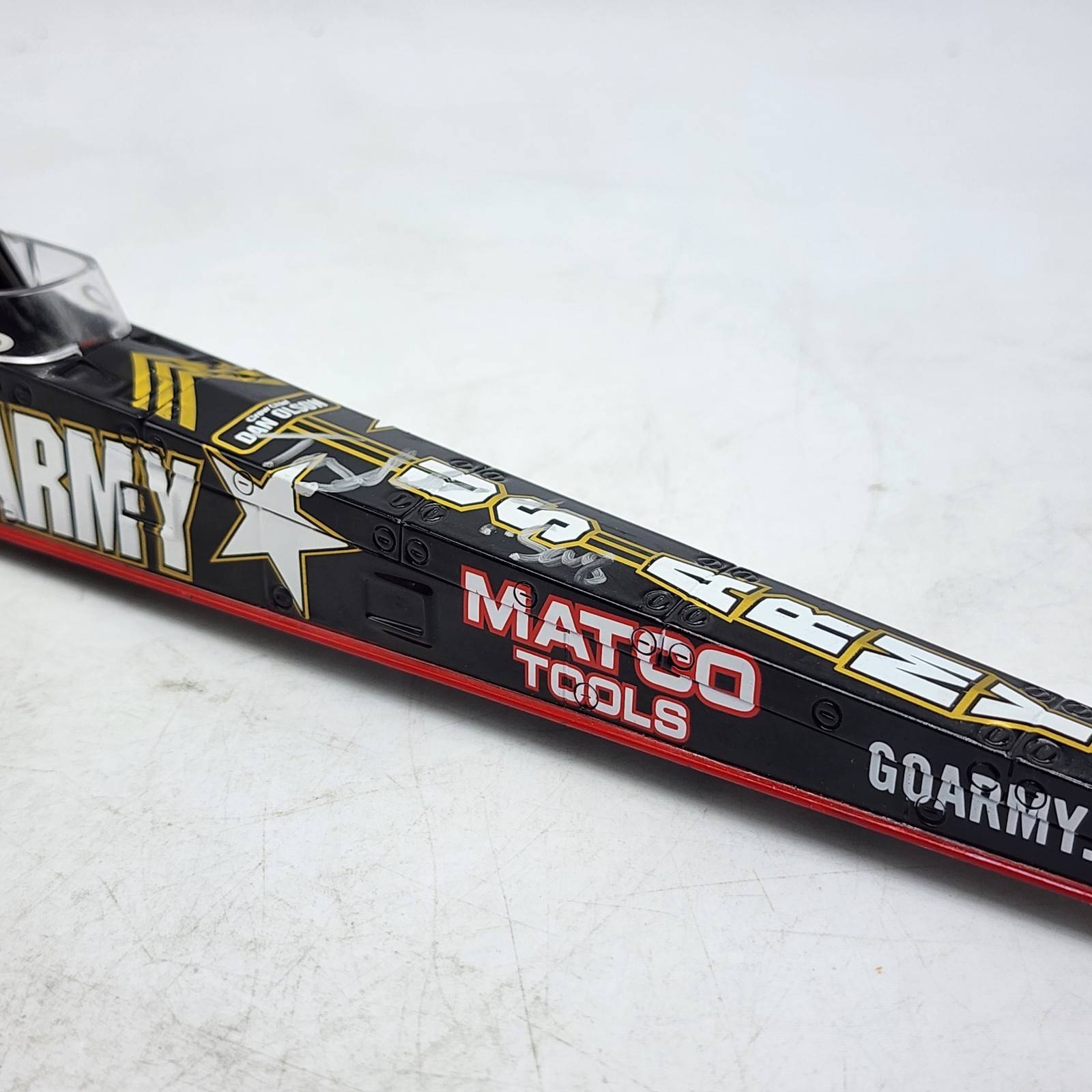 36D Matco Tools 1:24 2002 Tony Schumacher Army Dragster TSA2422R 1 of 2,750