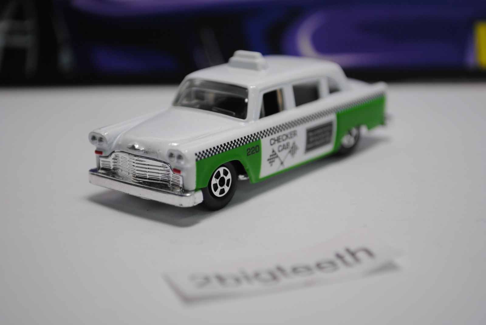 LOOSE Matchbox Superfast Checker Taxi Cab