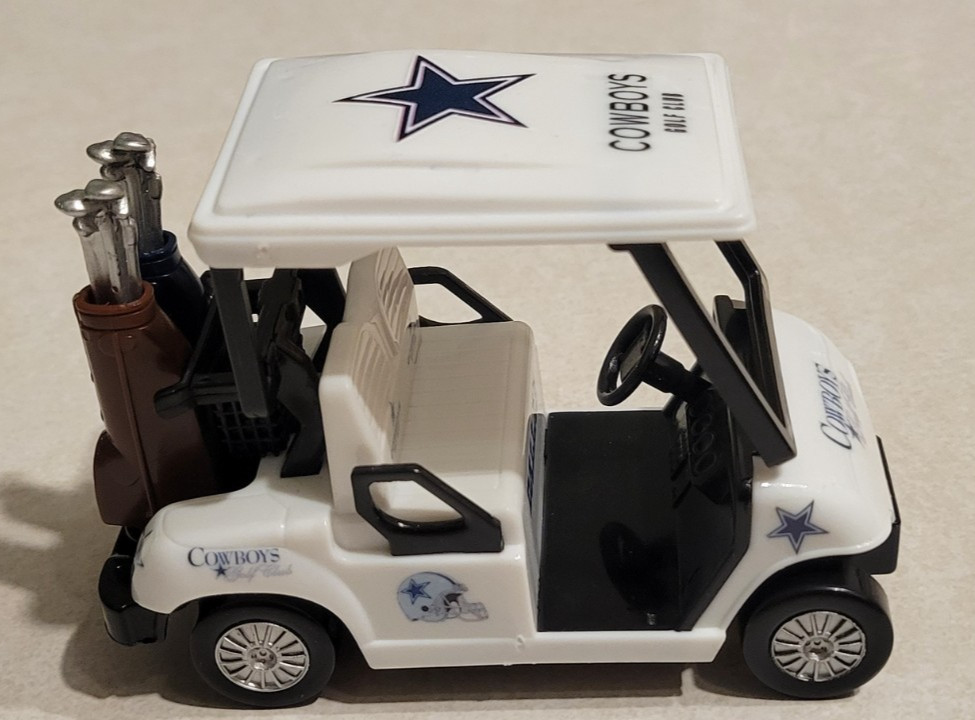 DALLAS COWBOYS custom GOLF CART diecast/ plastic car truck