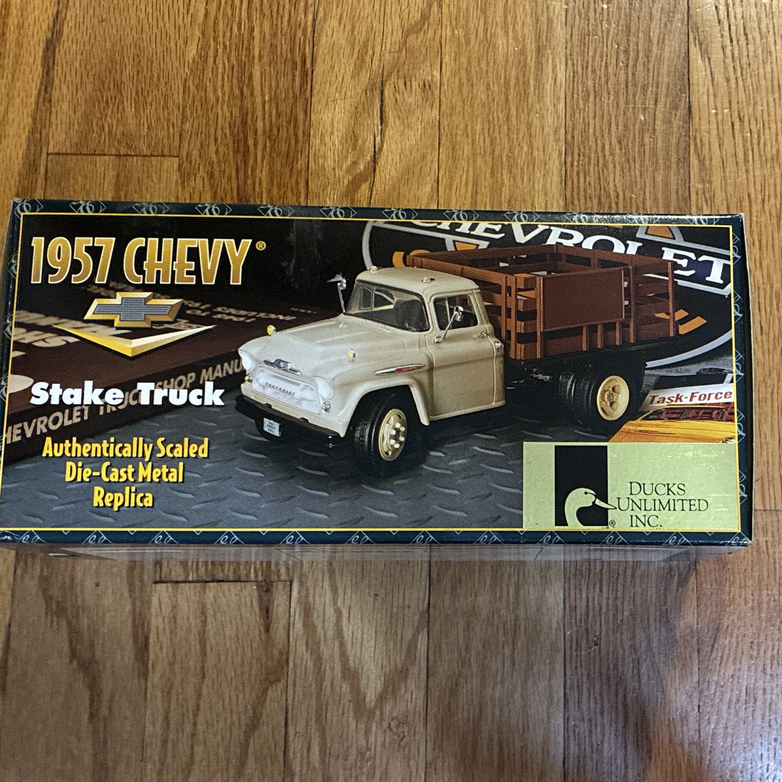 1957 Chevrolet Stake Truck Diecast Metal Replica- Ducks Unlimited-
