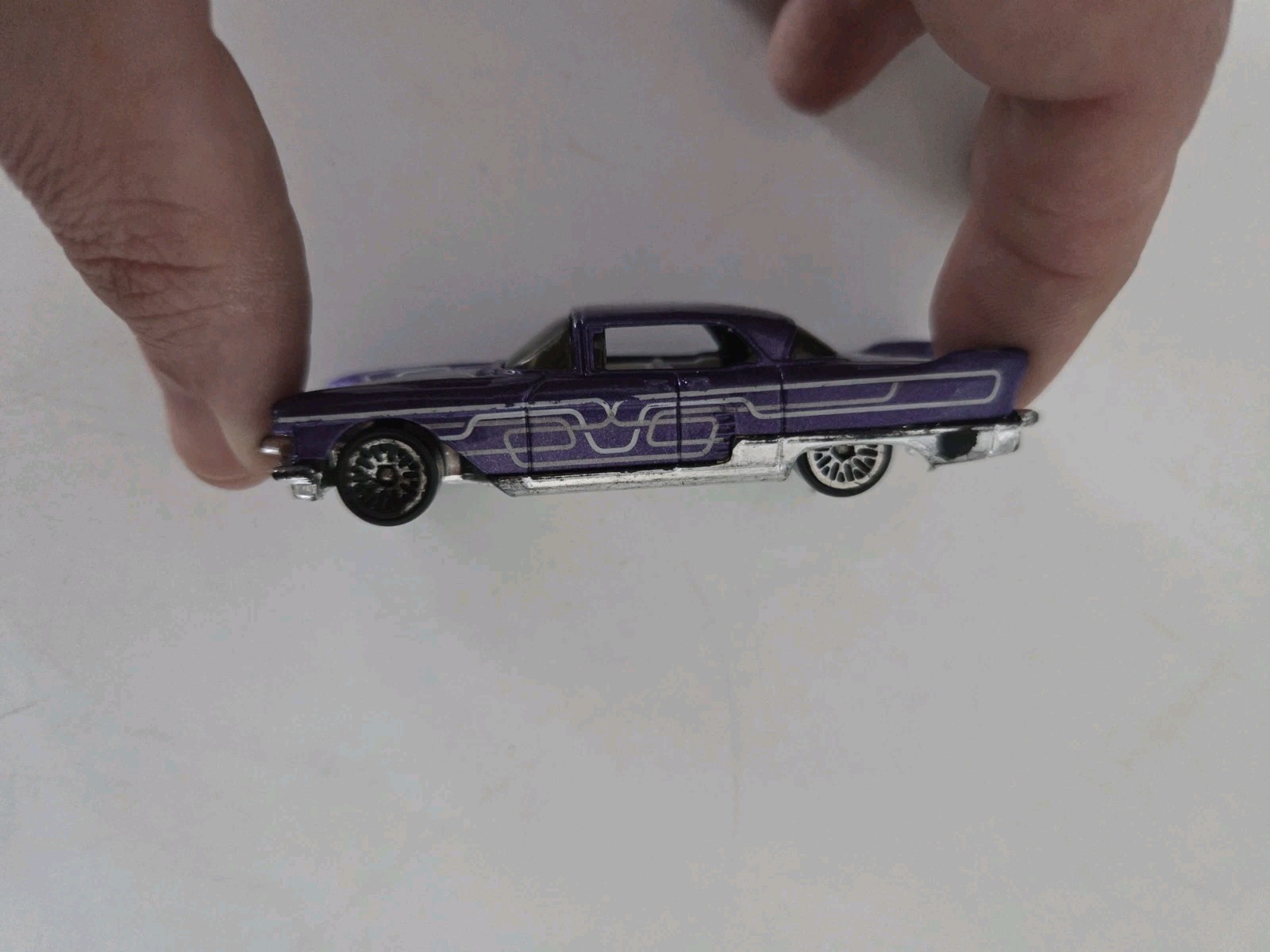 Hot Wheels 2003 Pride Rides 3/10 1957 Cadillac Eldorado Purple Car