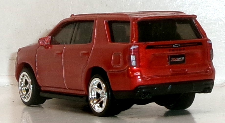 LOOSE 2026 MATCHBOX 1:64 DARK RED 2023 CHEVY TAHOE Z71 WHEEL SWAP REAL RIDERS