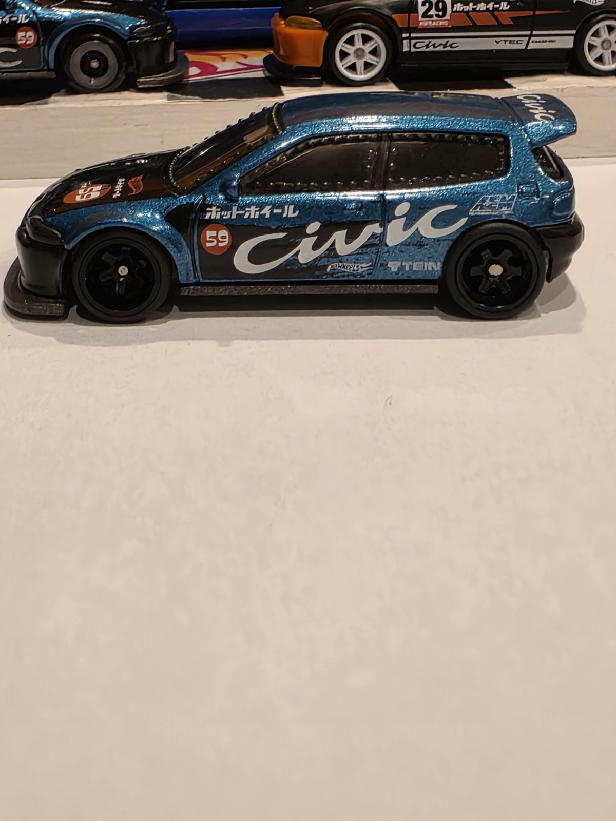 Hot Wheels Custom Honda Civic HCT11 ×2