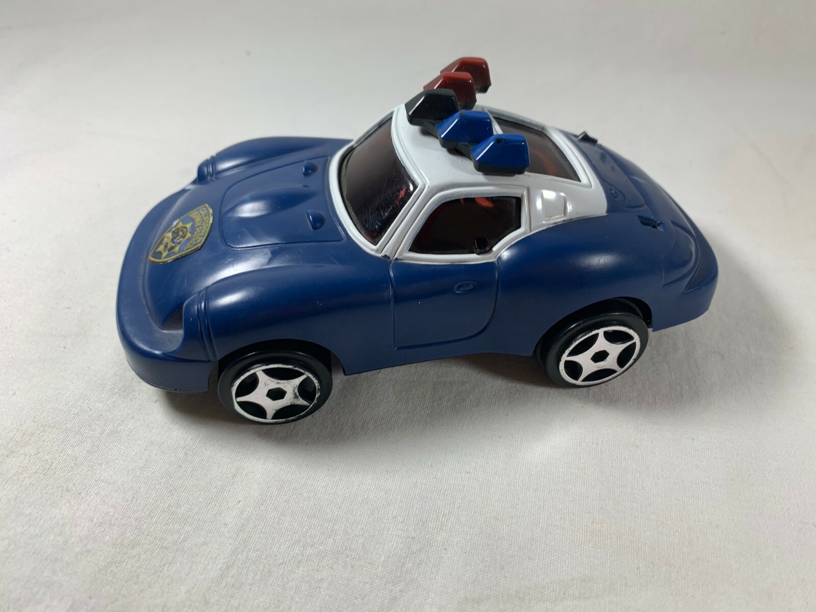 Lot of 4 Safety Service Toy Cars Police Fire Rescue Ambulance Emergency Response