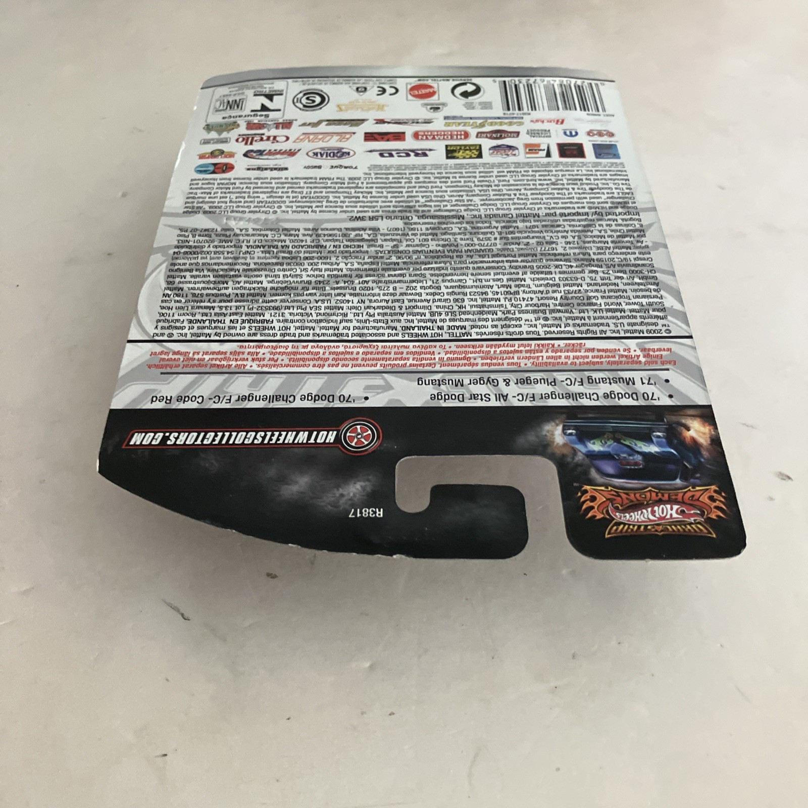 HOT WHEELS Drag Strip Demons ‘70 Dodge Challenger F/C- Code Red 2/25
