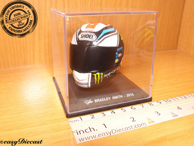 BRADLEY SMITH MOTO-GP SHOEI HELMET 1/5 2013 MONSTER ENERGY OXFORD MERIT MERRELL