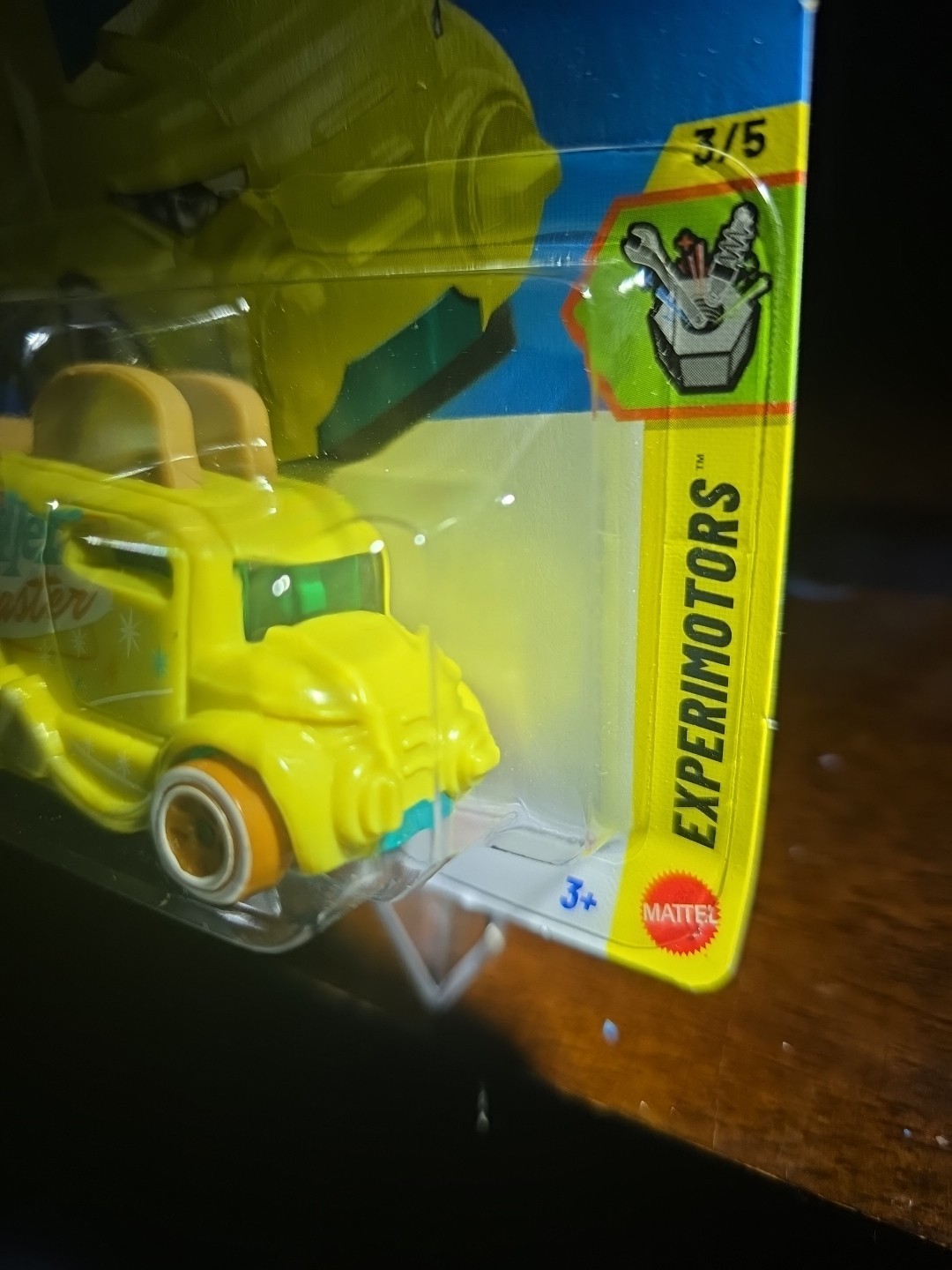 🔥 Hot Wheels “Roller Toaster” Experimotors #3/5 JJJ10-N9COB Yellow 🔥 Fast Ship