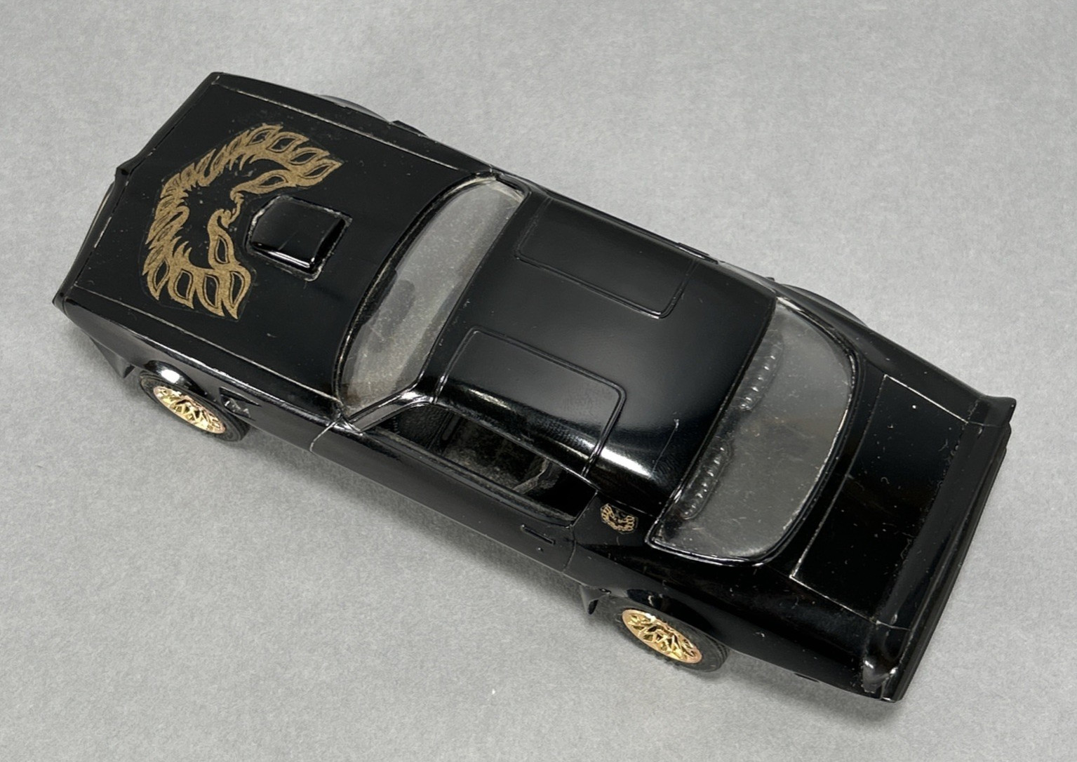 1978 Pontiac Trans Am Black/Gold Dealer Promo 1:25 Car W/ Firebird Hood Graphic