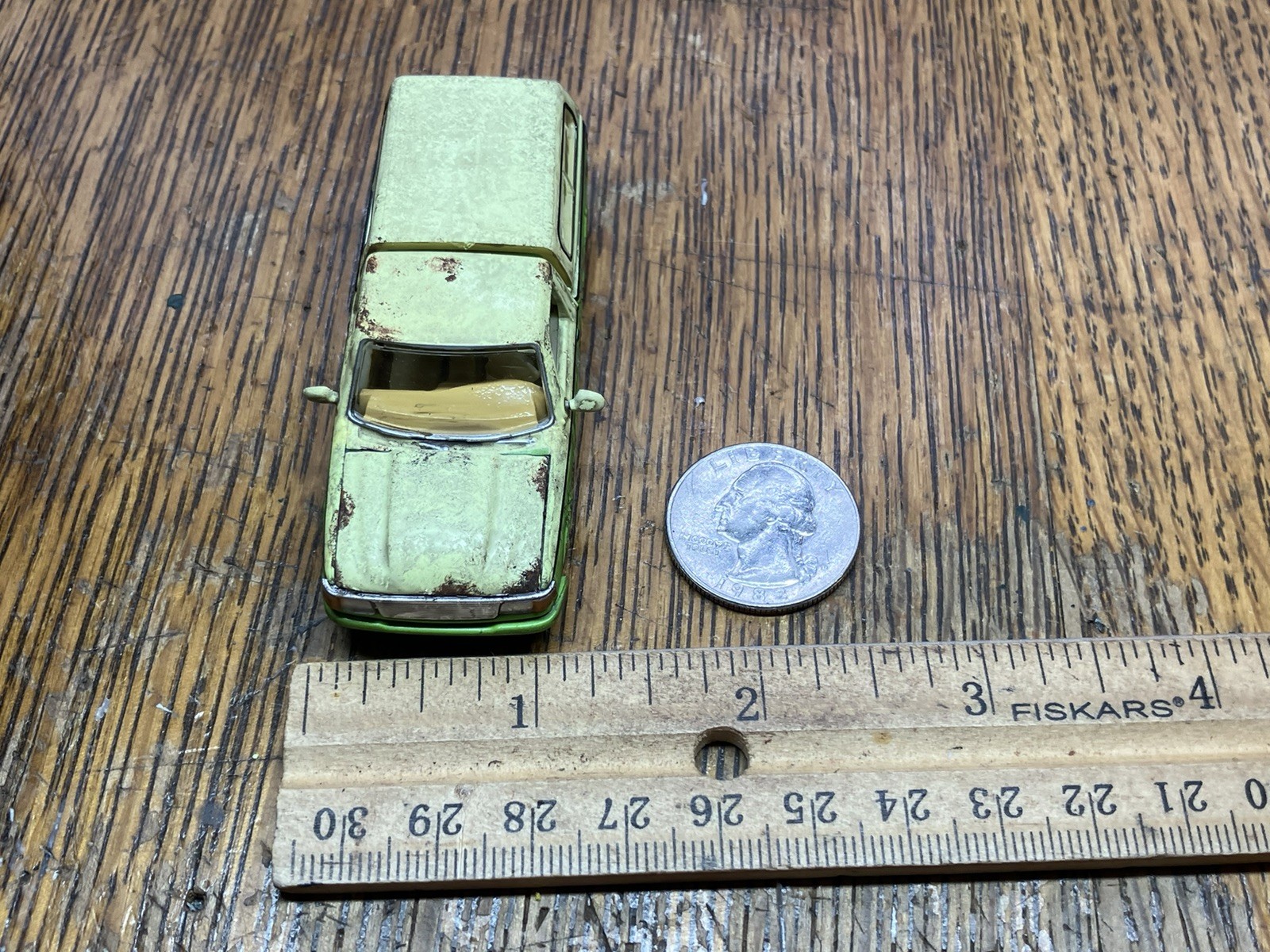 1995 Ford Ranger Pickup Truck Weathered Rusty Barn Find 1/64 Diecast Custom M2