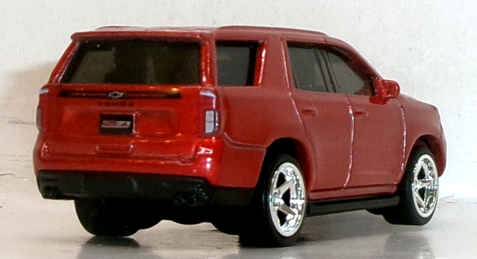 LOOSE 2026 MATCHBOX 1:64 DARK RED 2023 CHEVY TAHOE Z71 WHEEL SWAP REAL RIDERS