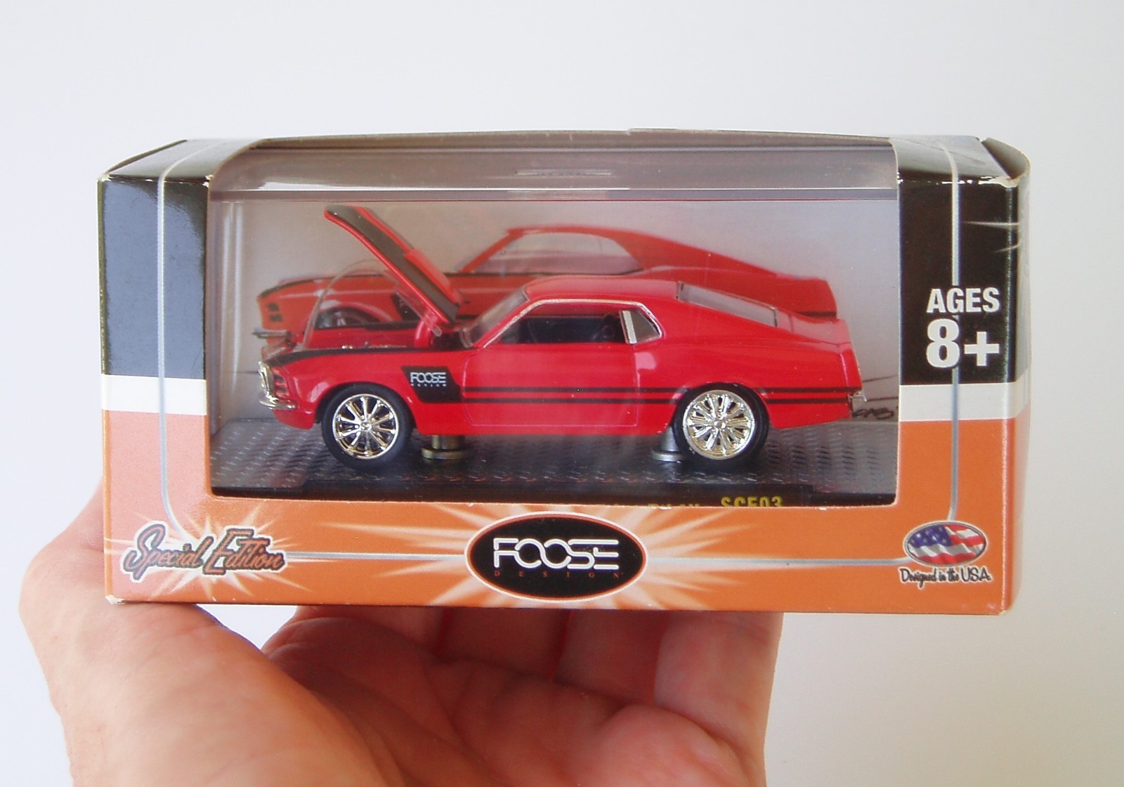 M2 Machines 1970 Ford Mustang Foose Gambler 514 Car SCF03 #32600 Special Edition