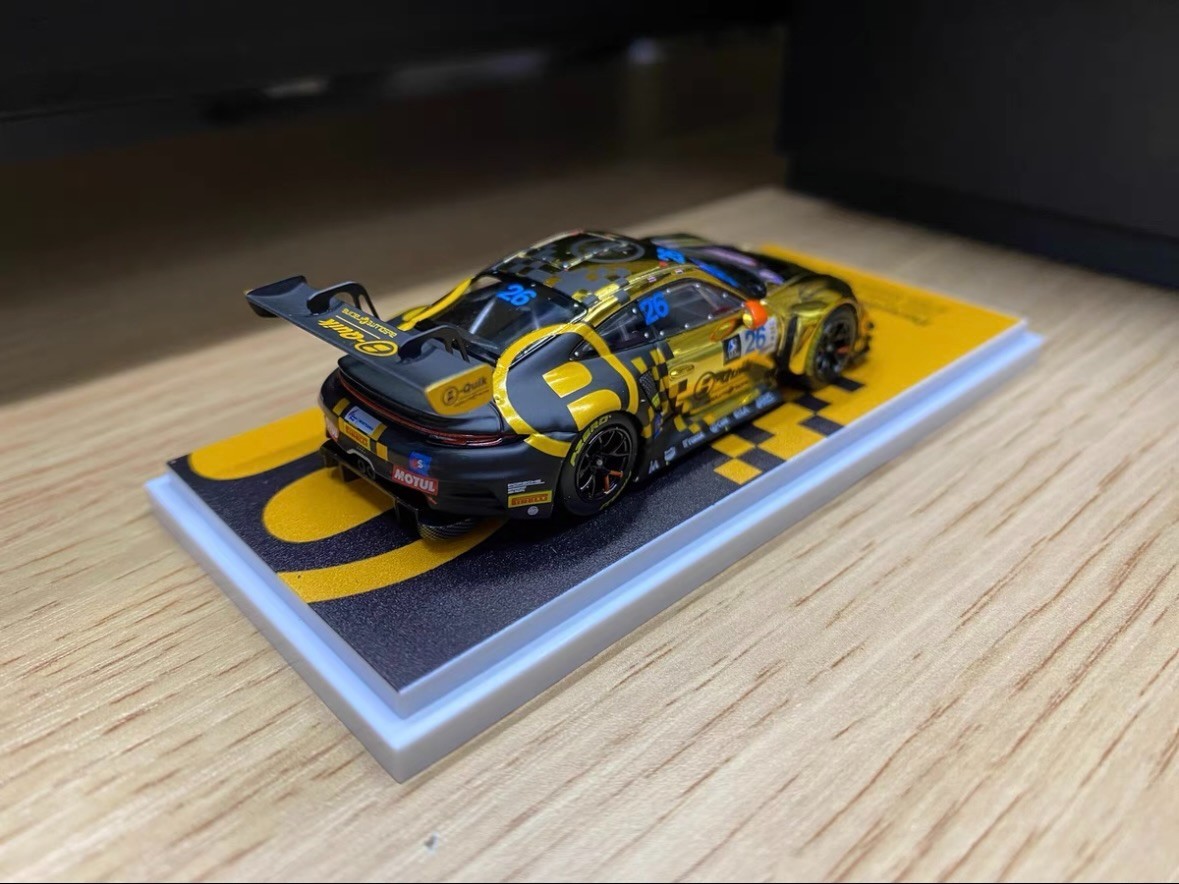 Chase Golden ALMOST REAL 911 GT3 R Thailand Super Series#26 Model Car