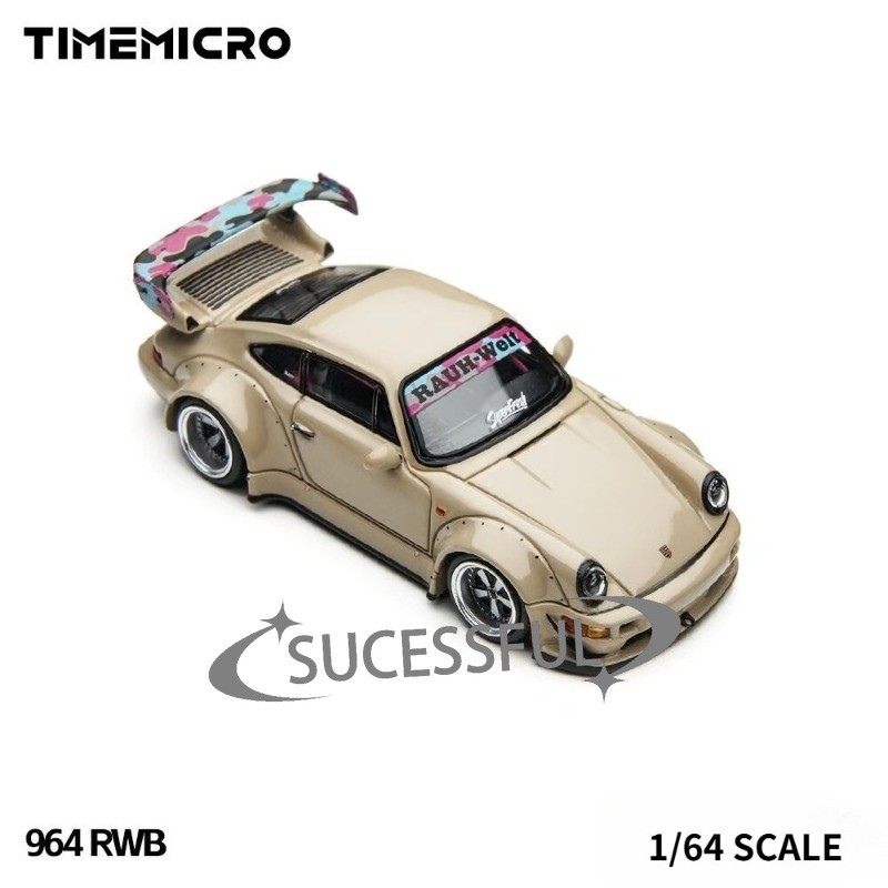 TimeMicro 1/64 Porsche 964 RWB Suzhou GT Show Limited Sealed Chase Model
