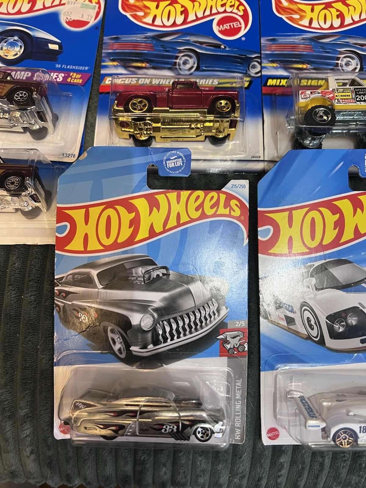 Hot Wheels Lot #1 of 50 Diecast Cars Mixed Collection New On Original Cards.