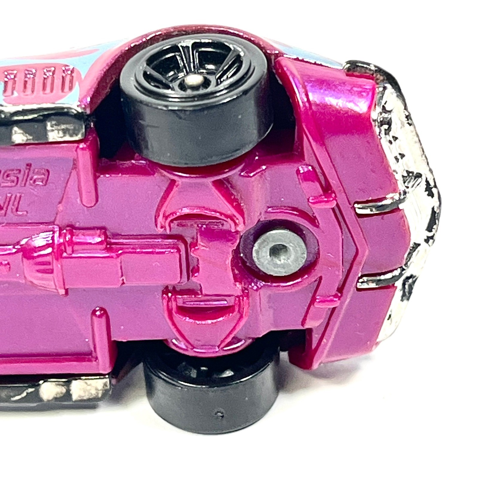 Hot Wheels 69 Corvette Pearl Purple Blue Flames HW Workshop Heat Fleet Loose