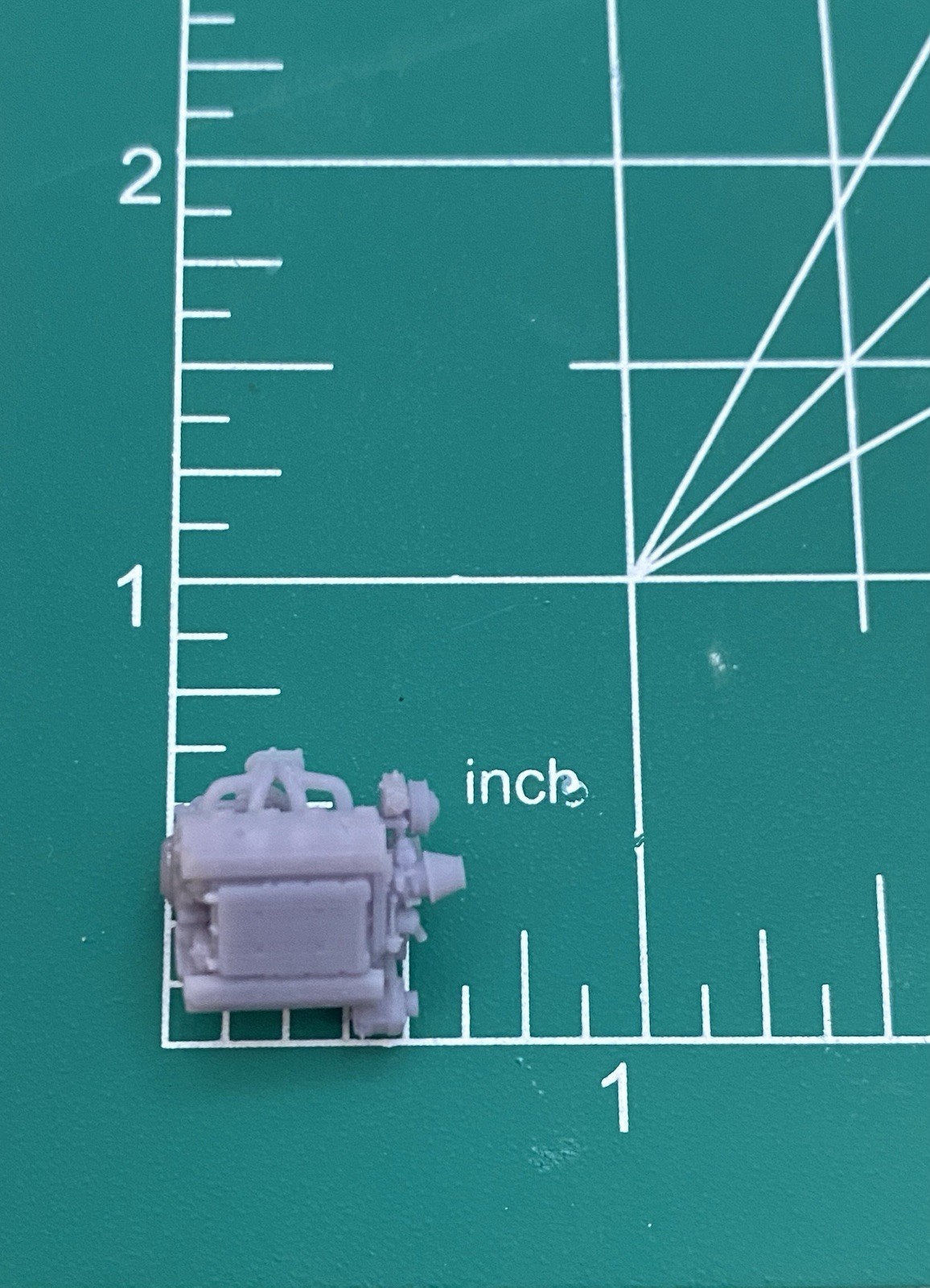 1/64 V8 Engine 3D Resin Printed For Hotwheels Diecast Customs Muscle Cars
