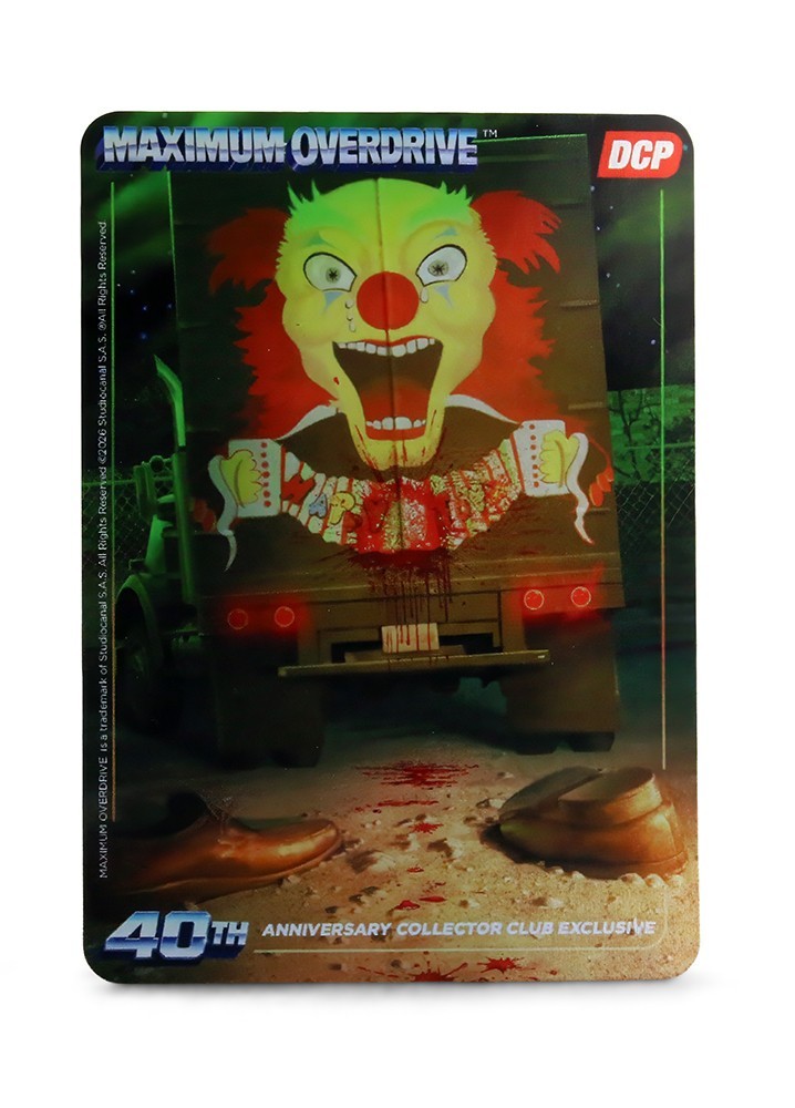White Western Star w/ Goblin Head & Trailer (Maximum Overdrive) 1:64 DCP 68-2287