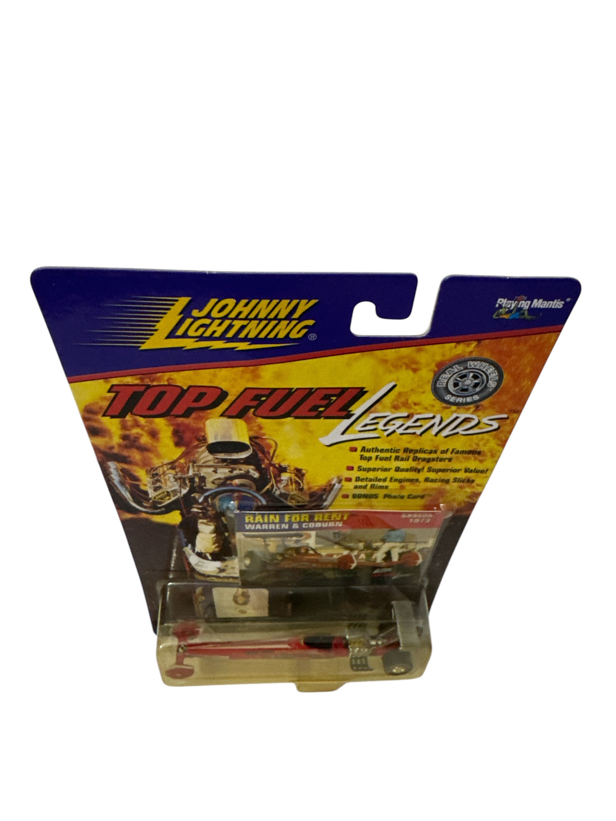 Johnny Lightning Top Fuel Legends 1:64 Rain For Rent Roger Coburn Season 1973