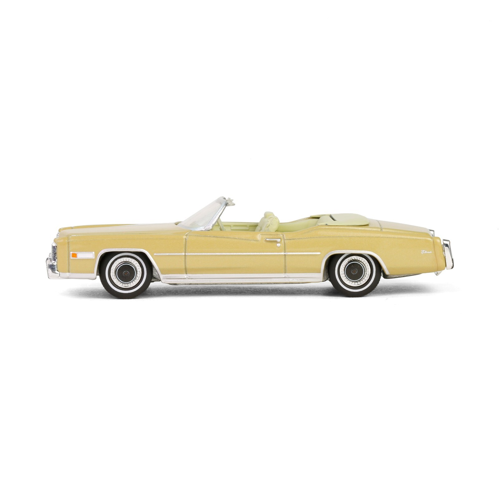 1975 Cadillac Eldorado Convertible – Gold 1:64 Scale Model – Greenlight 68060D