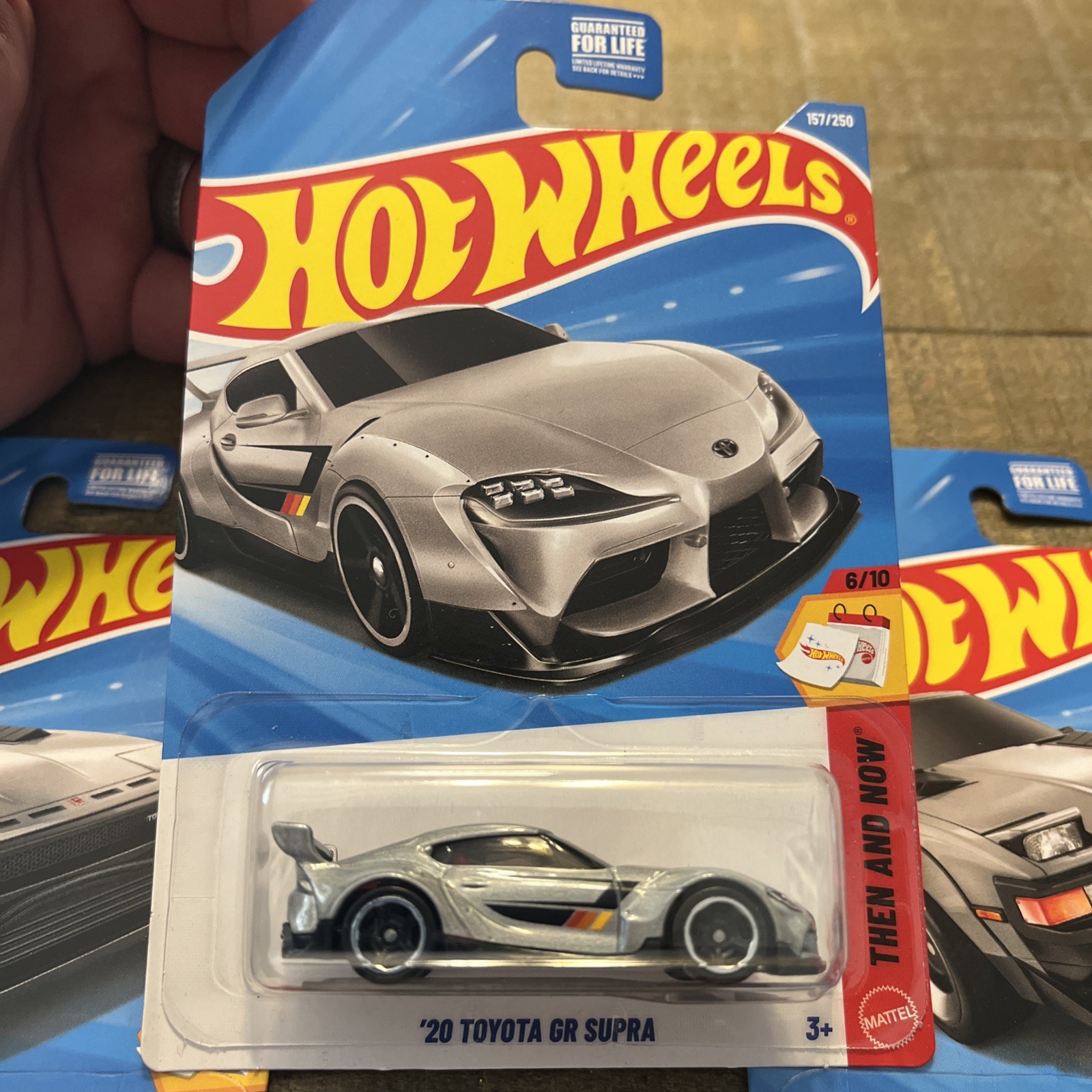 Hot Wheels Silver ’20 Toyota GR Supra & ’82 Toyota Supra Gray, JDM Lot Of 3