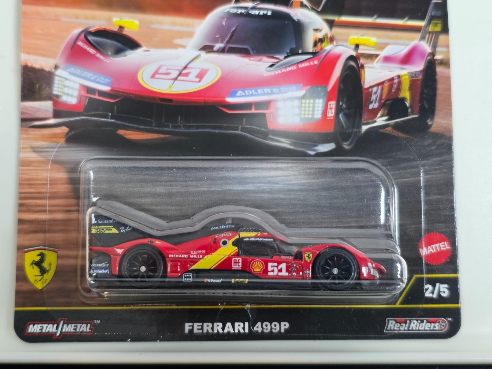 2025 Hot Wheels Premium Circuit Legends Ferrari 499P – NEW