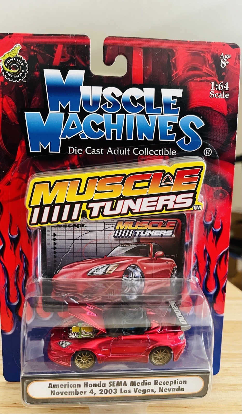 Muscle Machines Muscle Tuners 1:64 Honda S2000 SEMA Reception Las Vegas, NV 2003