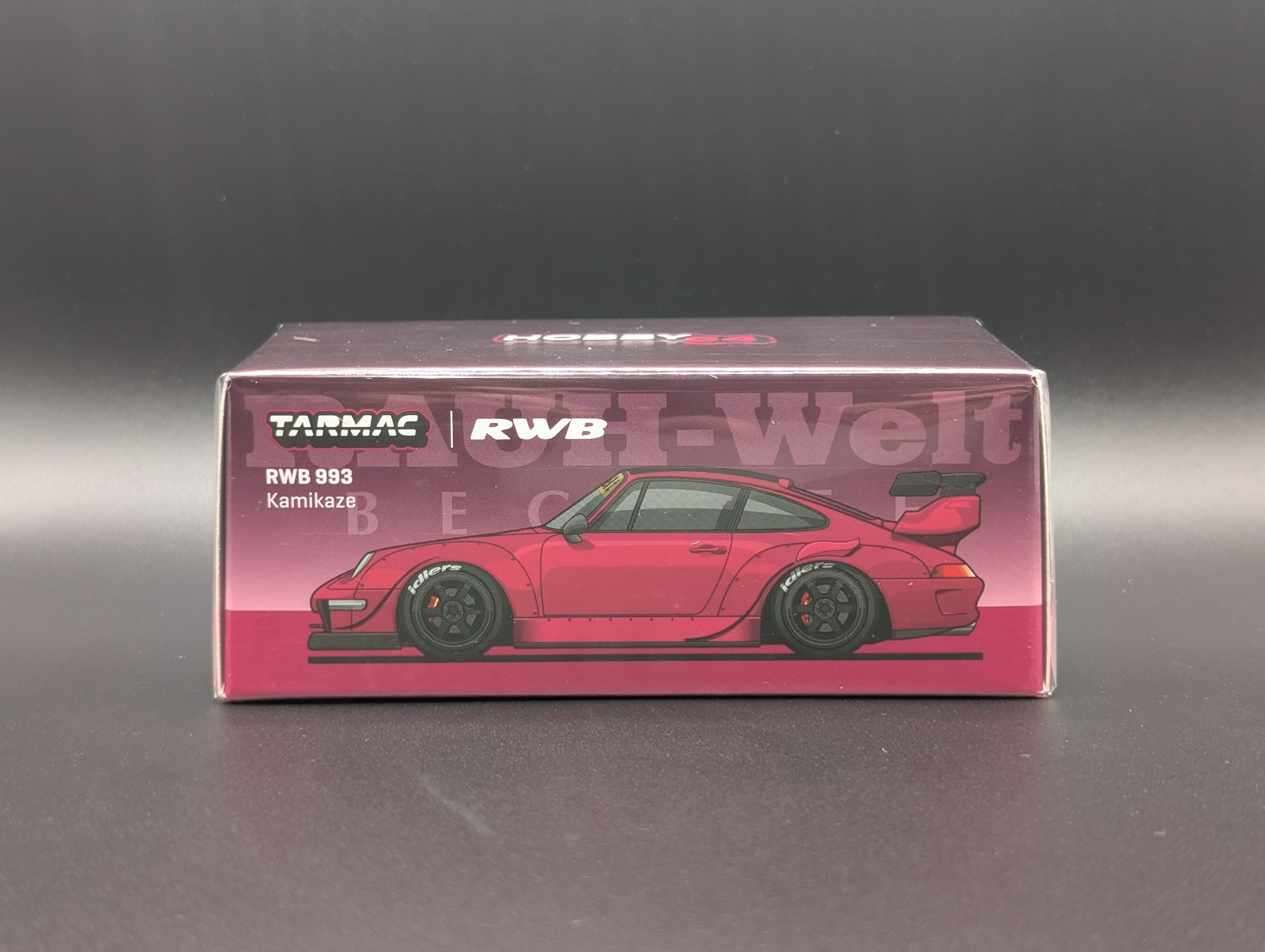 1:64 Tarmac Works Hobby64 Porsche RWB 993 Kamikaze 7 Eleven Taiwan