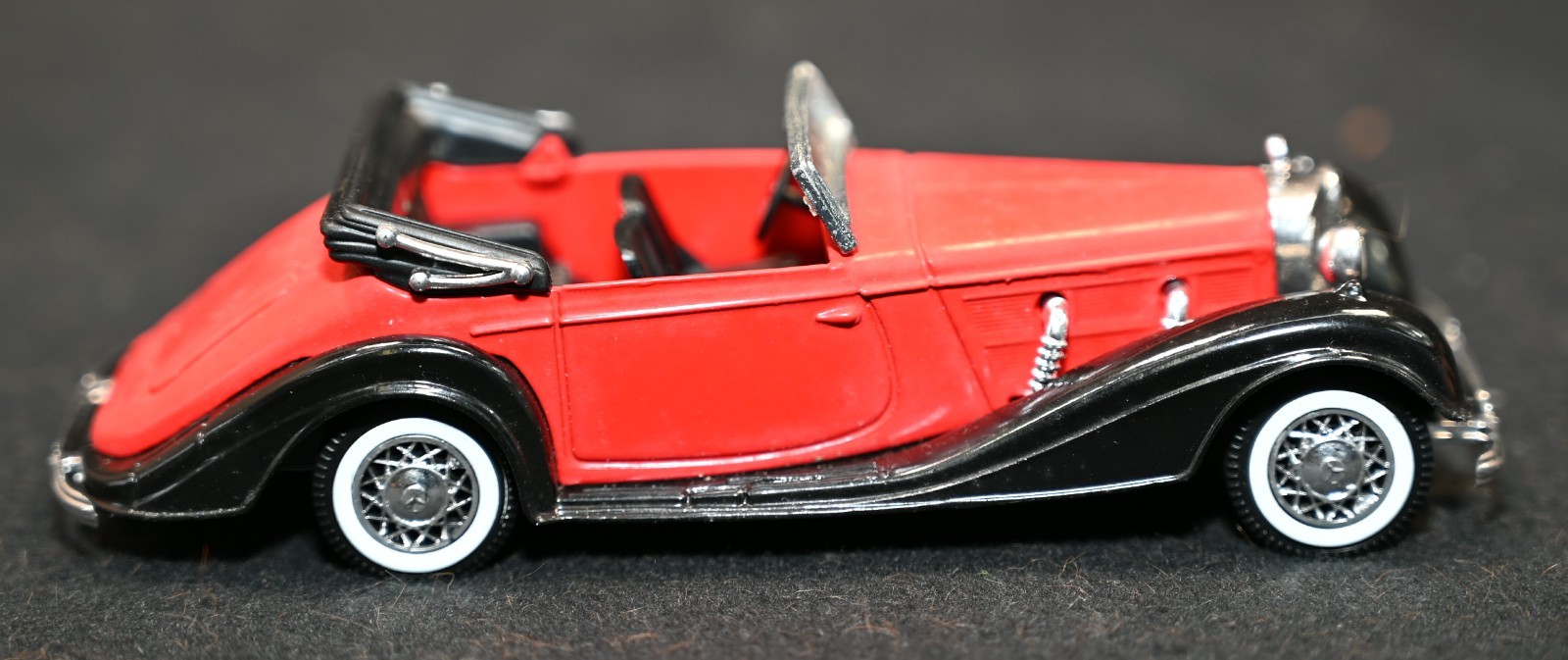 Solido Age d’Or 1:43 Mercedes-Benz 540K Cabriolet Red/Black #4086 Made in France